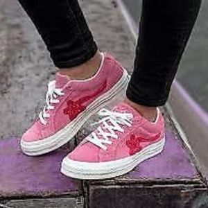 Golf le Fleur Geranium Pink Converse W)11.5 M)9.5